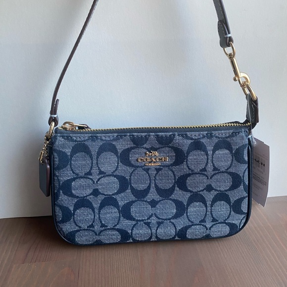 COACH Handbags - SOLD. NWT Coach Outlet Nolita 19 In Signature Chambray